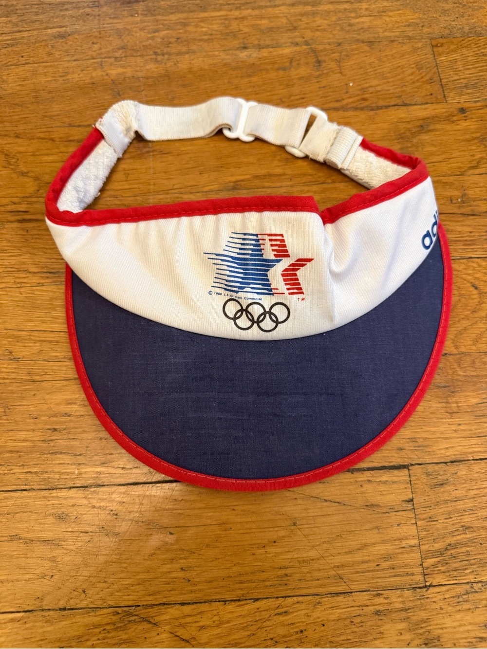 Vintage 1984 adidas Los Angeles Olympics Visor
